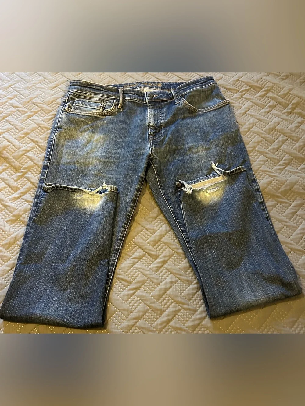 Mavi Classic Blue Straight-Leg Jeans  Size 34X32